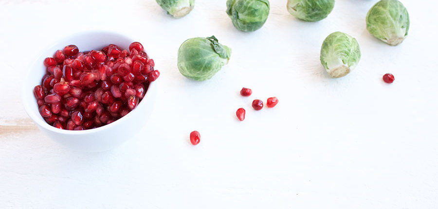 Brussels Sprouts with Pomegranate