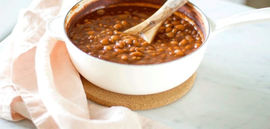 Molasses Stove-Top Beans