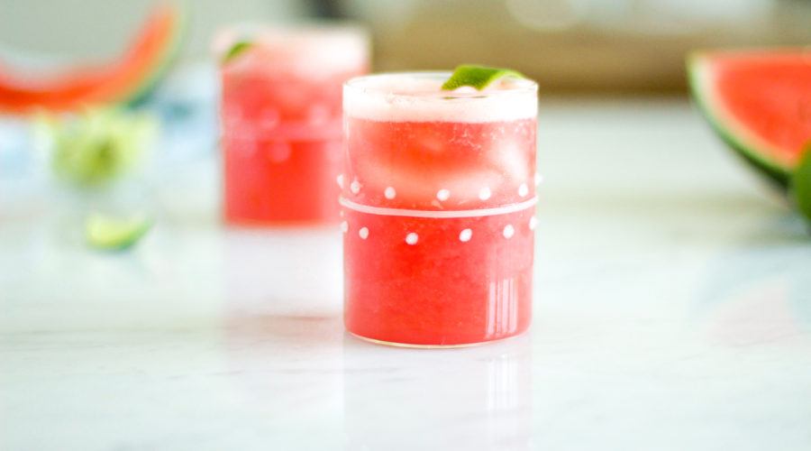 Hibiscus Watermelon Mocktail